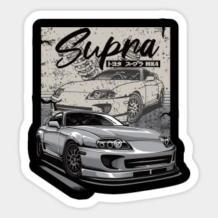 Toyota Supra MKIV Sticker